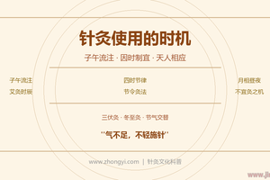 针灸使用时机